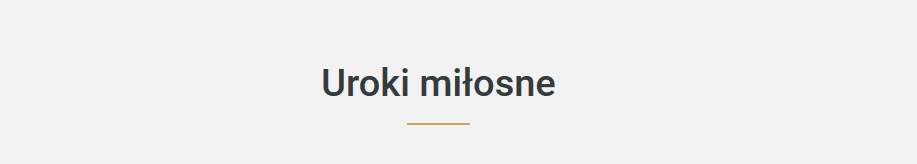 uroki miłosne